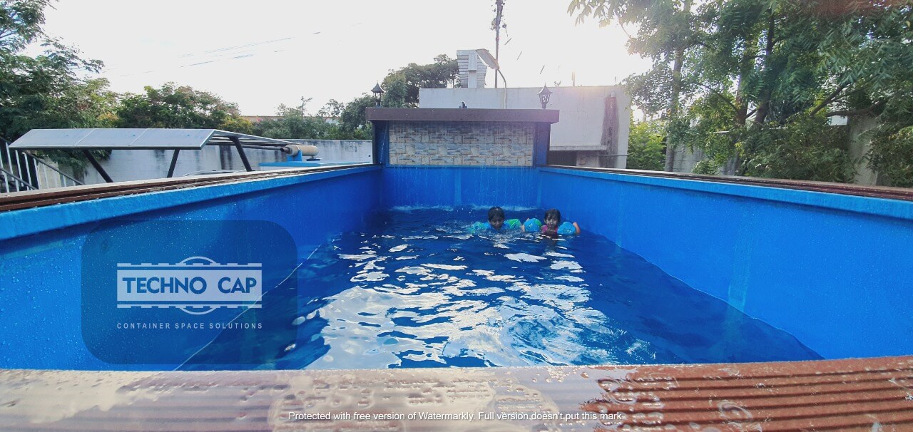 container swimming pool, container pool